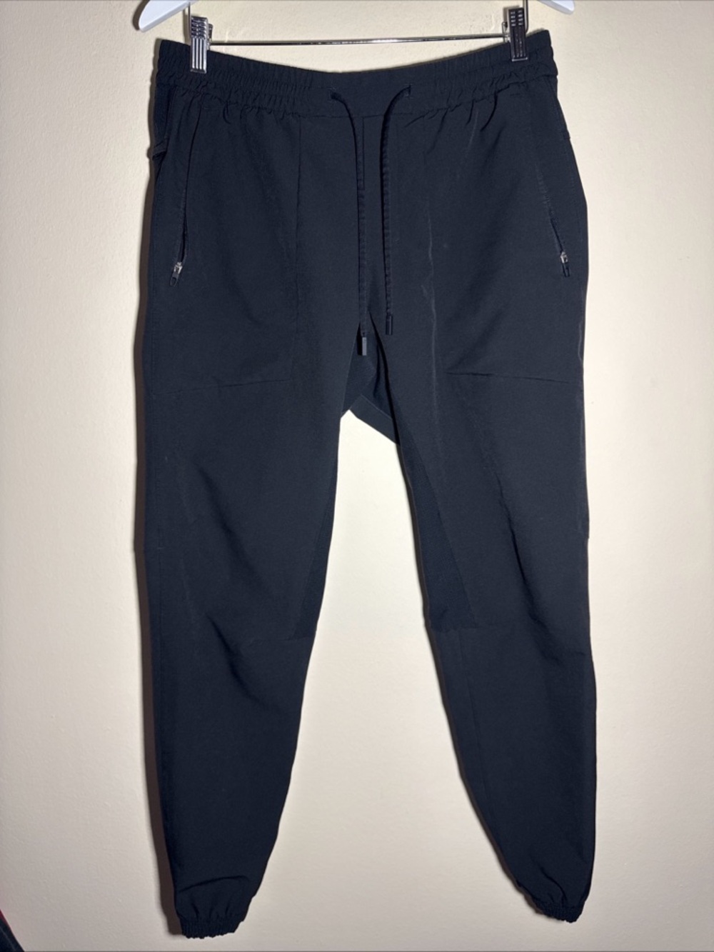 Lululemon License To Train Men's Black Jogger Pants 29” w Elastic Waist